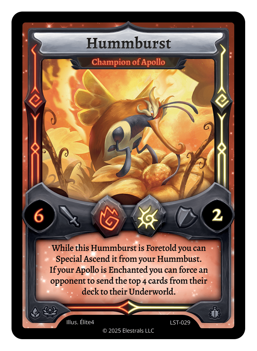 Hummburst - Champion of Apollo - LST-029